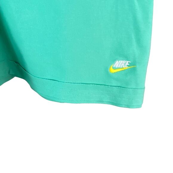 Nike Fit Dry Racerback Tank In Green And Yellow Women's Size Medium - Picture 4 of 8